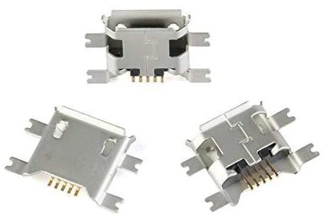 Alt view image 3 of 7 - 60Pcs Micro USB Sockets Jack Female Plug Connector Repair Replacement Adapter Assortment Set 12 Types Copper Micro 5P Sockets Each with 5 Micro USB Connectors