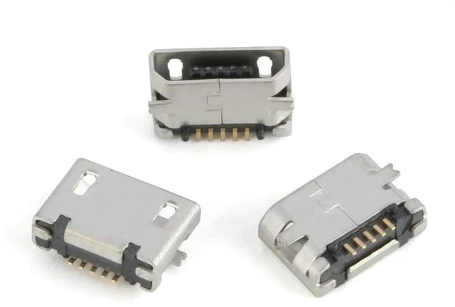 Alt view image 5 of 7 - 60Pcs Micro USB Sockets Jack Female Plug Connector Repair Replacement Adapter Assortment Set 12 Types Copper Micro 5P Sockets Each with 5 Micro USB Connectors