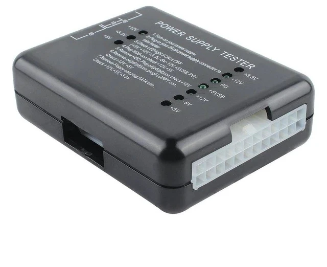 Alt view image 4 of 6 - PC Power Supply Tester ATX Power Supply Diagnostic Tool, Computer PSU Tester, Digital LCD Display for Voltage Testing, PC Power Checker for Desktop Power Supplies