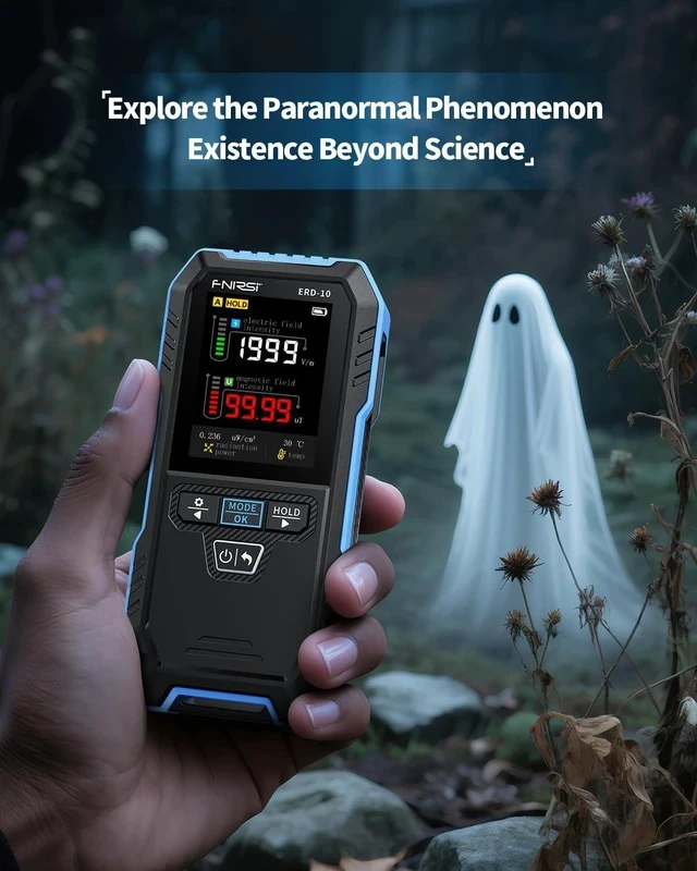 Alt view image 7 of 7 - ERD-10 4-in-1 EMF Detector, Curve Display EMF Radiation Meter