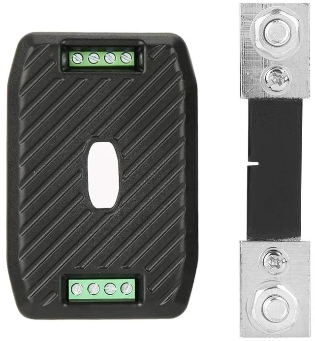 Alt view image 5 of 6 - RS485 ModbusRTU DC Power Meter | Precision Machined DC Energy Monitor Module for Voltage Current Consumption with 50A 100A 200A 300A Shunt (PZEM-017+100A)