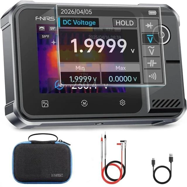 Main image of TDM-120P 2-in-1 Thermal Imaging Multimeter, 120x90 IR, -4°F752°F