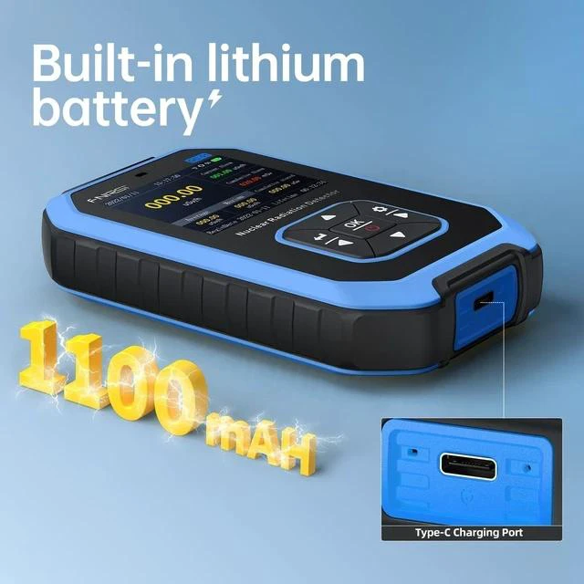 Alt view image 6 of 6 - GC-01 Geiger Counter Nuclear Radiation Detector,Curve Display