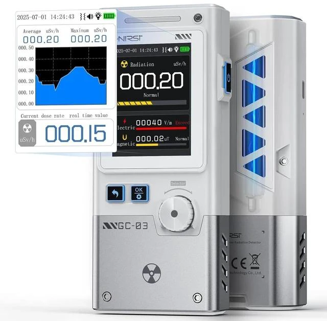 Main image of GC-03 3-in-1 Geiger Counter Nuclear Electromagnetic Detector