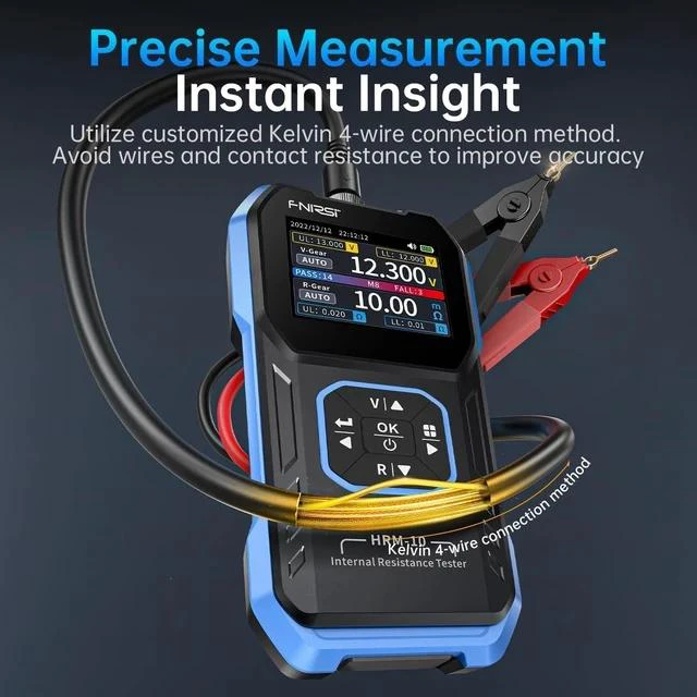 Alt view image 5 of 7 - HRM-10 Precision Voltage Internal Resistance Battery Tester