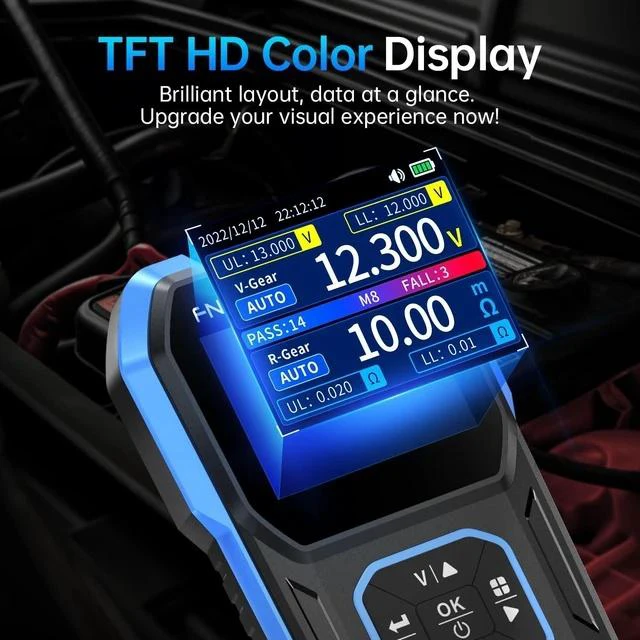 Alt view image 6 of 7 - HRM-10 Precision Voltage Internal Resistance Battery Tester