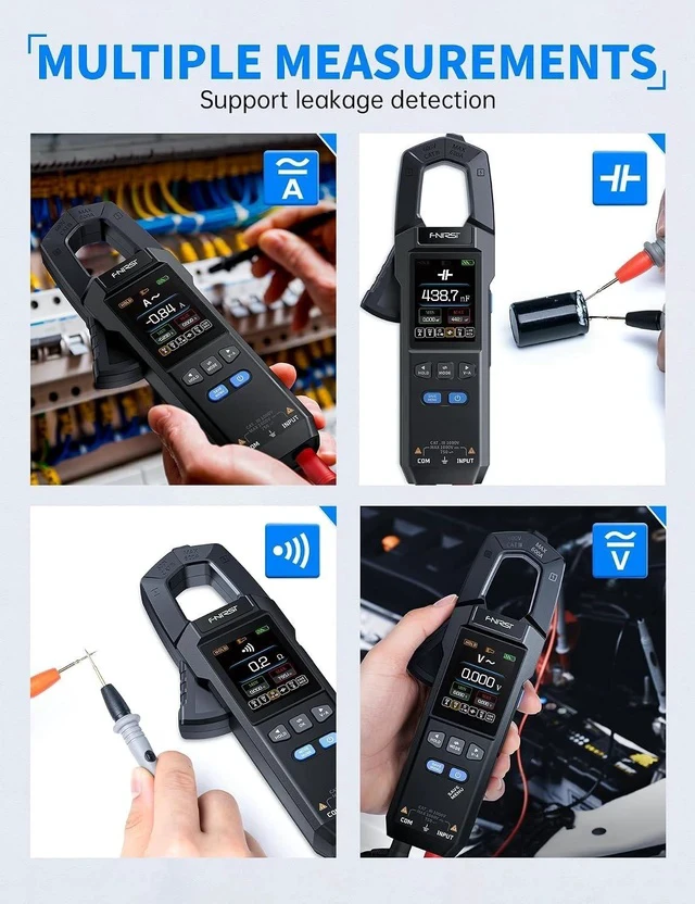Alt view image 5 of 7 - 10000 Counts Clamp Meter and USB Tester