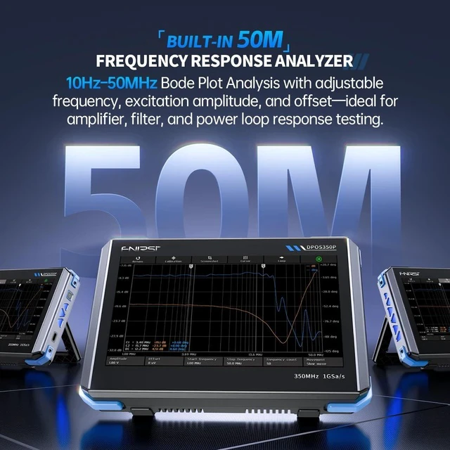 Alt view image 6 of 7 - DPOS350P 4-in-1 350MHz Digital Oscilloscope 2 Channel, 1 GSa/s