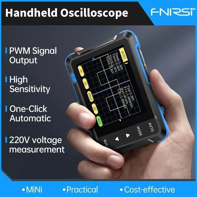 Alt view image 2 of 7 - 200KHz Bandwidth Oscilloscope and Clamp Meter