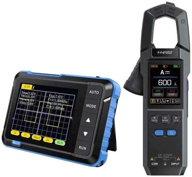 Main image of 200KHz Bandwidth Oscilloscope and Clamp Meter