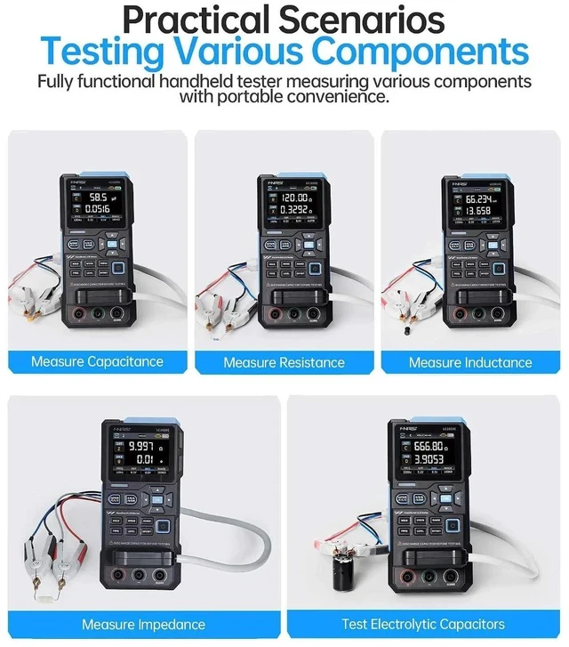 Alt view image 6 of 7 - 100kHz LCR Meterand Transistor Tester