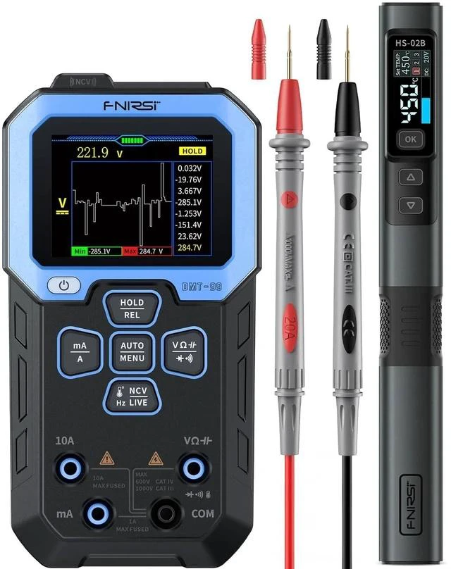 Main image of DMT-99 Multimeter and HS-02B Soldering Iron