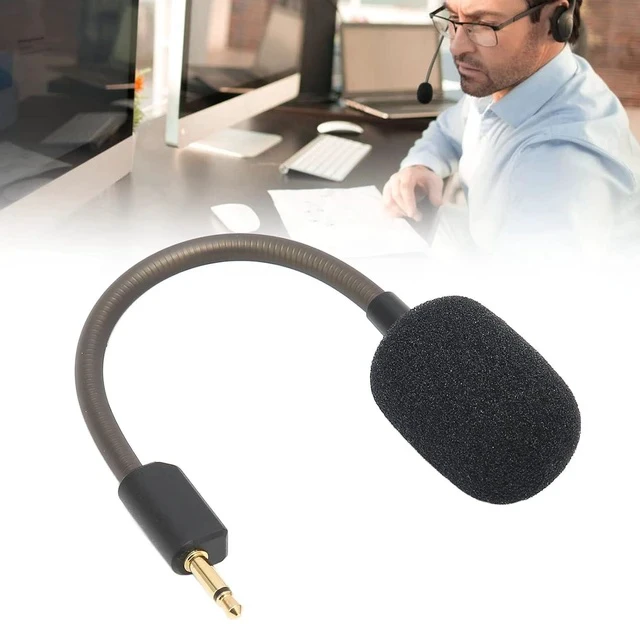 Alt view image 5 of 7 - Blackshark V2 Microphone for BlackShark V2, Detachable Gaming Headsets 3.5mm Jack Noise Cancelling Microphone