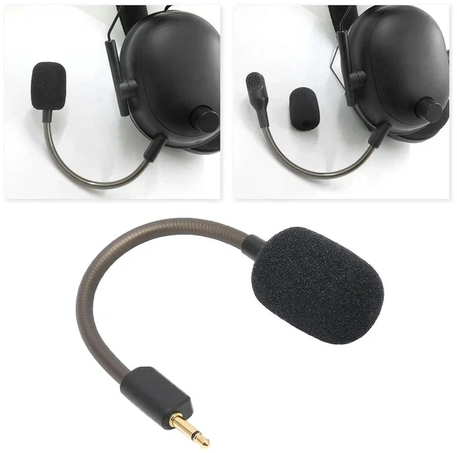 Alt view image 4 of 7 - Blackshark V2 Microphone for BlackShark V2, Detachable Gaming Headsets 3.5mm Jack Noise Cancelling Microphone