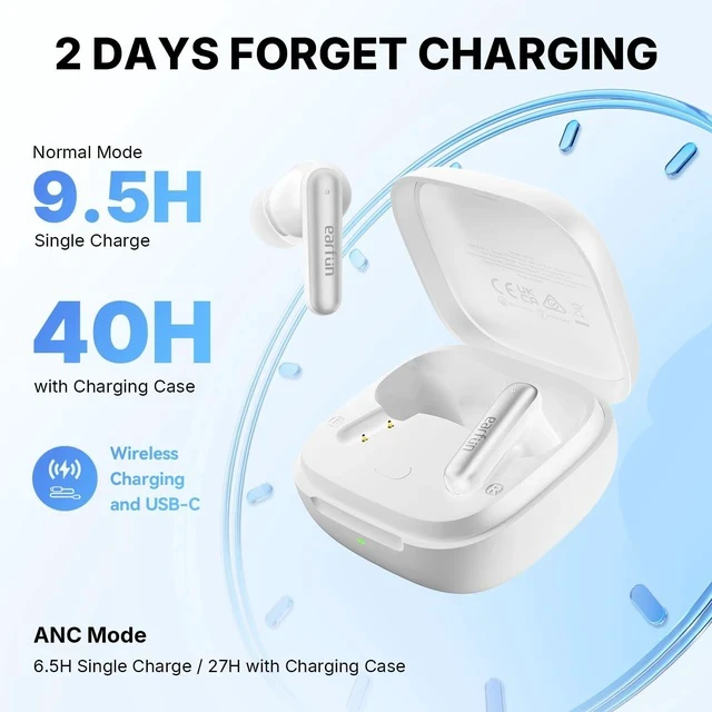 Alt view image 5 of 7 - Air Pro 4i Noise Cancelling Wireless Earbuds, Hi-Res, LDAC, 6 Mics