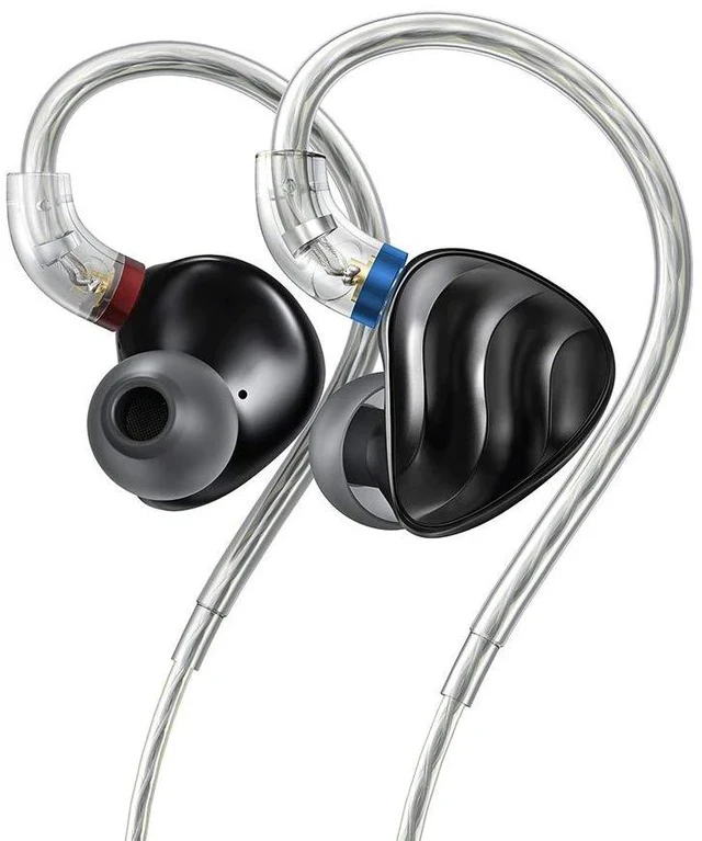Alt view image 3 of 6 - FH3 HiFi Earphones 3 Drivers (1 Dynamic + 2 Knowles BA), in-Ear Earphones High Resolution, Bass Sound, High Fidelity for Smartphone/PC/Tablet