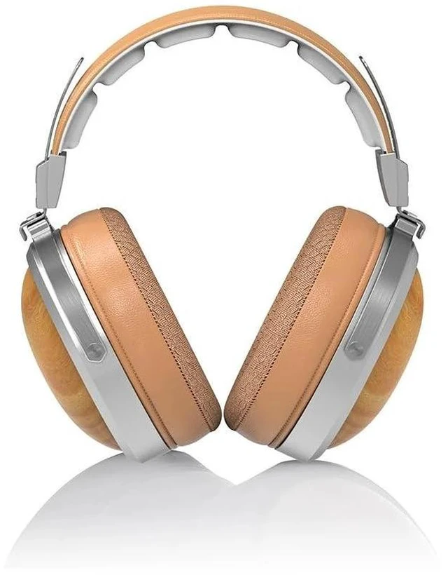 Main image of FT1 Closed-Back Over-Ear Nanowood Fiber Composite Diaphragm Wired Hi-Fi Headphones, Detachable Cable, American Black Walnut Wood Ear Cups for Home, Studio, Recording (Beech)