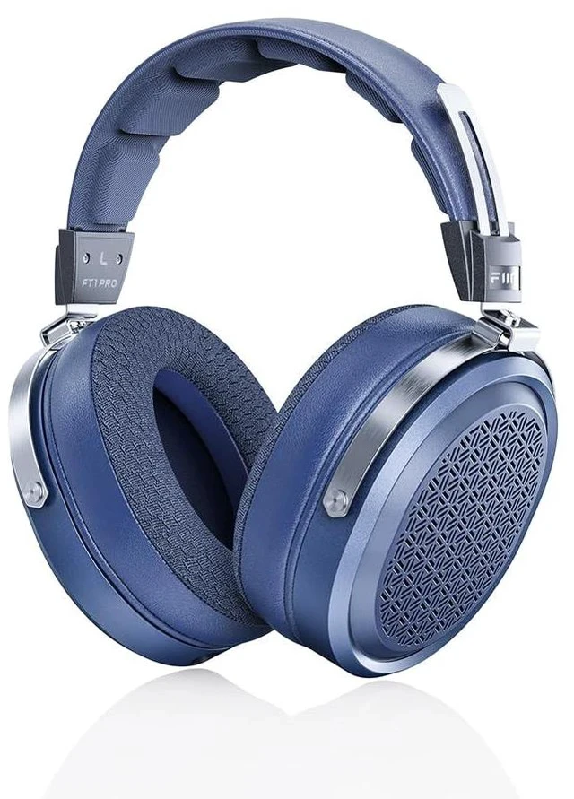 Alt view image 3 of 4 - FT1 Pro Open-Back Planar Magnetic Wired Hi-Fi Headphones for Home, Studio, Recording, High Sensitivity (Blue)