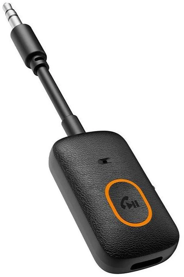 Alt view image 3 of 7 - J56 Bluetooth 5.4 2-in-1 Wireless Audio Adapter AUX Transmitter & Receiver for Car, Airplane, TV, PC, 180° Swivel, Hands-Free Calling, Dual Pairing