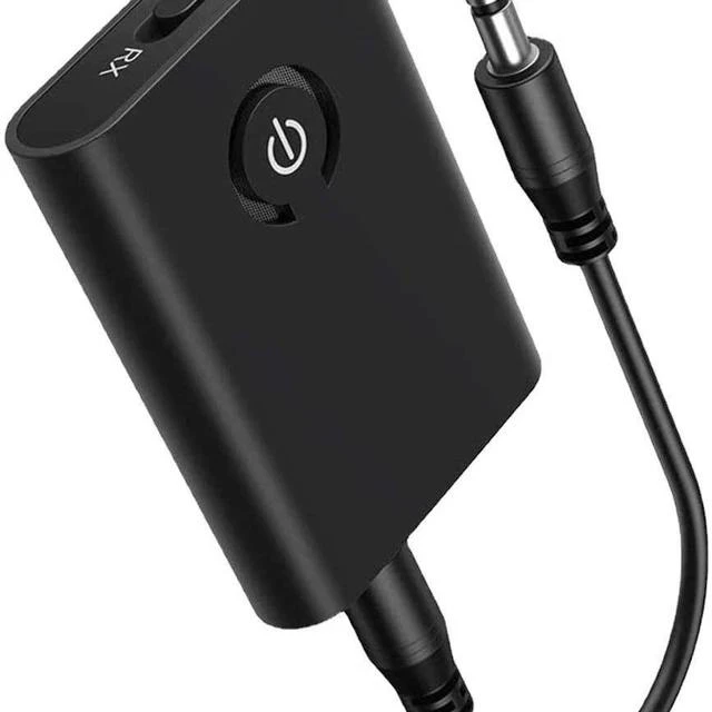 Alt view image 2 of 7 - B10S Bluetooth 5.3 Audio Adapter 2-in-1 Transmitter & Receiver, 3.5mm AUX, for TV / PC / Speaker / Car