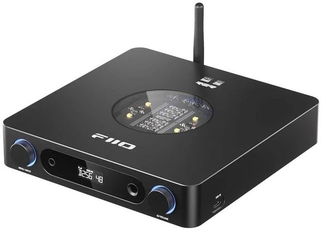 Main image of K13 R2R Desktop DAC & Headphone Amp, High-Fidelity 24Bit R2R DAC, Powerful 2400mW Output, LDAC Bluetooth Streaming, Dual Power Supply, 10-Band PEQ, Balanced XLR & RCA Audio Output (Black)