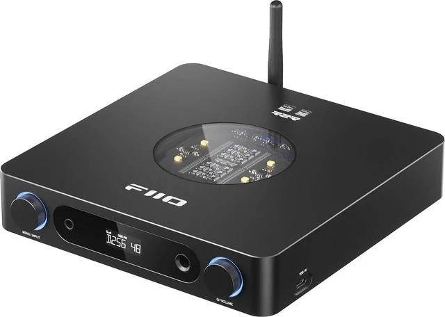 Alt view image 2 of 5 - K13 R2R Desktop DAC & Headphone Amp, High-Fidelity 24Bit R2R DAC, Powerful 2400mW Output, LDAC Bluetooth Streaming, Dual Power Supply, 10-Band PEQ, Balanced XLR & RCA Audio Output (Black)
