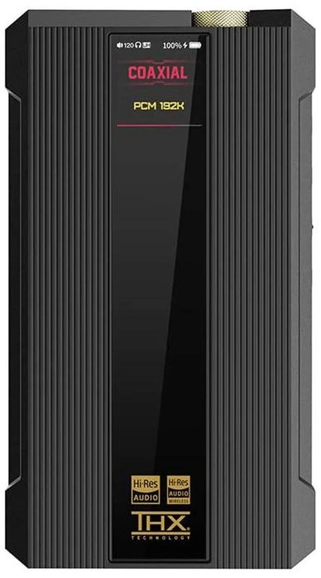 Alt view image 2 of 3 - Q7 DSD512 MQA Balanced Portable HiFi Desktop DAC/Headphone Amplifier with ES9038PRO/THX AAA 788+ amp Designed, Optical/USB/Coaxial /