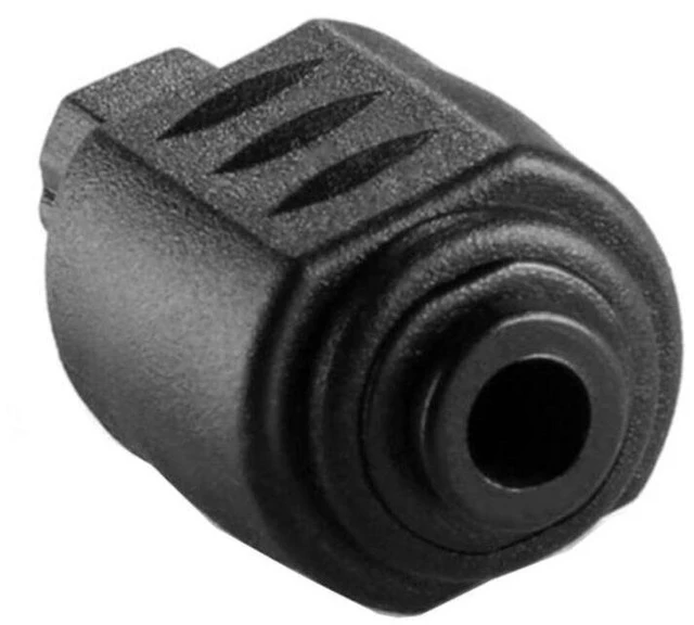 Alt view image 3 of 6 - TOSLINK Optical Audio Adapter Square to Round 3.5mm, TOSLINK Square Male to 3.5mm Round Female SPDIF Optical Audio Converter Connector