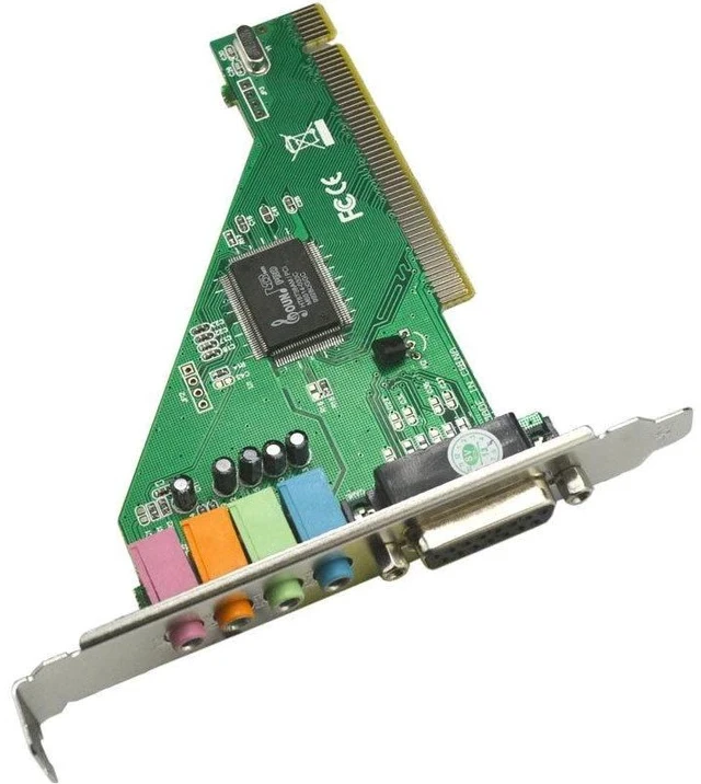Alt view image 3 of 5 - PCI 3D Audio Sound Card 4-Channel CMI8738 Internal Sound Card for Desktop PC, 3D Audio, Windows 10 / XP / 7 / Vista / 2000 Compatible, Independent PCI Sound Card