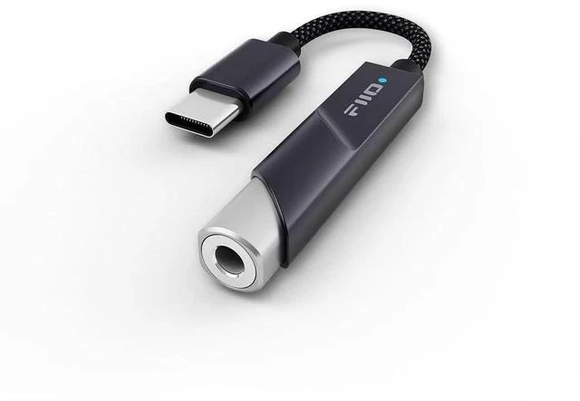 Main image of KA11 USB C to 3.5mm Audio Adapter 32bit/384KHz, USB Type C Dongle HiFi DAC Amplifier for Android/iOS/Windows/Mac (Black, TC)