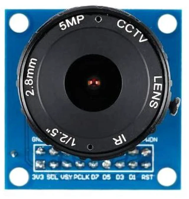 Alt view image 3 of 4 - OV7670 Camera Module 3.3V with Adjustable Macro, Universal CS Adapter, SCCB IIC Interface, RGB YUV Output for DIY Projects