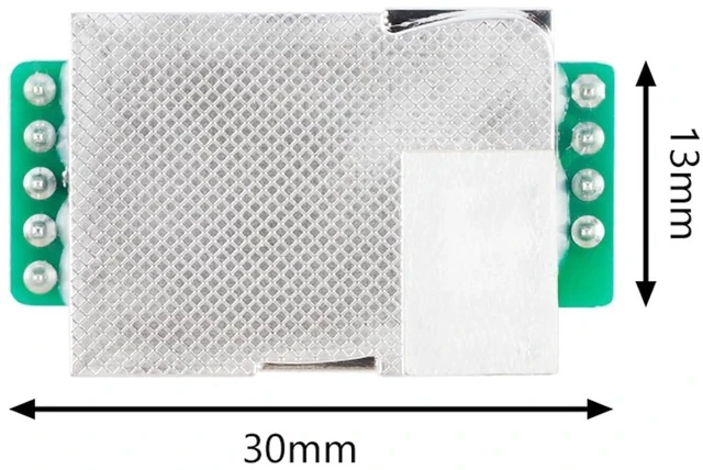 Alt view image 4 of 4 - MH-Z19E Infrared Carbon Dioxide Sensor Air Quality Monitoring CO2 Concentration Detection Sensor Module 4.55.0VDC 400-10000ppm CO2 Gas Sensor with Terminals Cable Pin Type