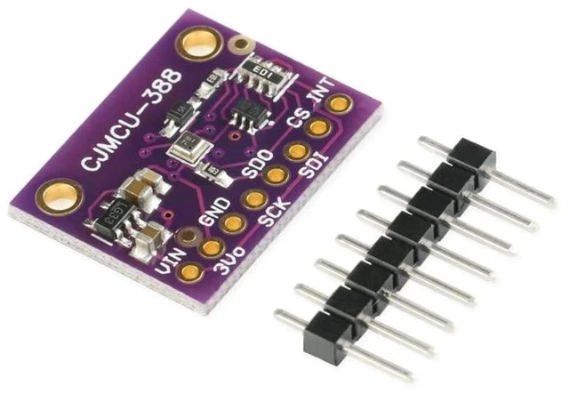 Alt view image 2 of 5 - 2Pcs BMP388 Digital Temperature Detector Module Atmospheric Air Pressure Sensor Module 24Bit CJMCU-388 Low Noise Pressure Sensor I2C SPI for DIY Smart Home