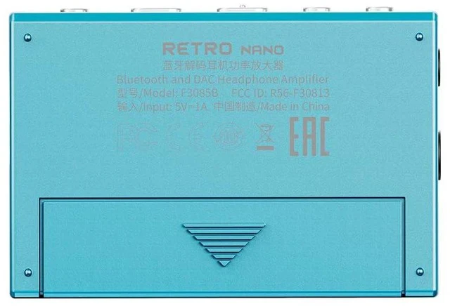 Alt view image 2 of 7 - /Snowsky Retro Nano Bluetooth USB DAC AMP with LDAC, aptX Adaptive, aptX LL (3.5mm Unbalanced & 4.4mm Balanced Output) (Blue)