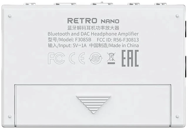 Alt view image 2 of 7 - /Snowsky Retro Nano Bluetooth USB DAC AMP with LDAC, aptX Adaptive, aptX LL (3.5mm Unbalanced & 4.4mm Balanced Output) (White)