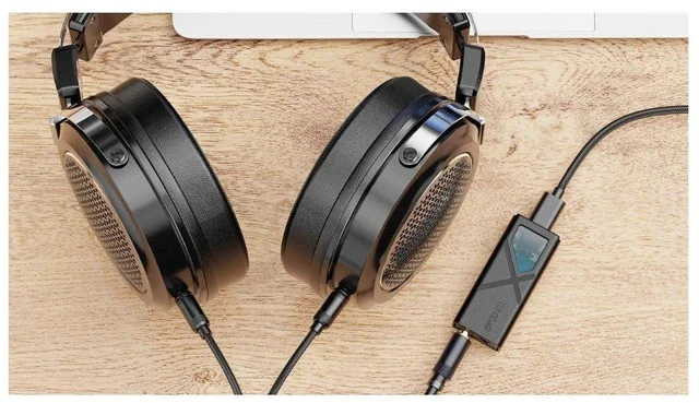 Alt view image 2 of 7 - /JadeAudio KA13 Portable DAC Dongle, USB-C Adapter, 3.5mm and 4.4mm Outputs Compatible with Android/iOS System/PC/Music Players, PCM 384kHz/32bit | DSD256 550mW high Power (Black)