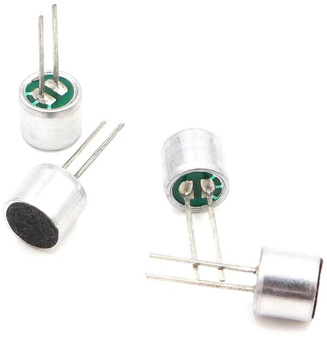 Alt view image 4 of 4 - 30pcs 6050 Electret Condenser Microphone Pickup Module 6x5mm High Sensitivity Audio Sensor with Pin for Recording
