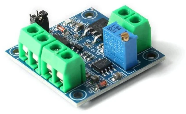 Alt view image 2 of 6 - 5Pcs PWM to Voltage Module 0%-100 PWM to 0-10V Voltage Signal Converter Voltage Converter Module for PWM Industrial Control