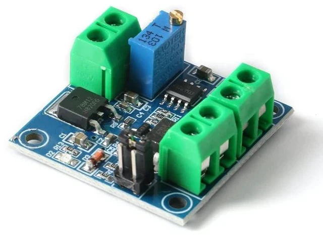 Alt view image 3 of 6 - 5Pcs PWM to Voltage Module 0%-100 PWM to 0-10V Voltage Signal Converter Voltage Converter Module for PWM Industrial Control