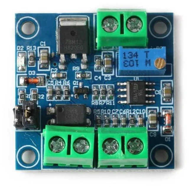 Alt view image 4 of 6 - 5Pcs PWM to Voltage Module 0%-100 PWM to 0-10V Voltage Signal Converter Voltage Converter Module for PWM Industrial Control