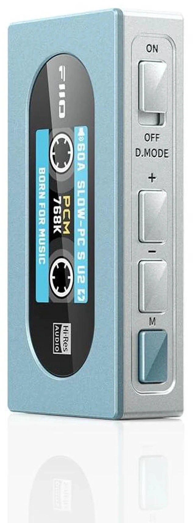 Alt view image 2 of 7 - KA15 Portable DAC and Headphone Amplifier (Blue)