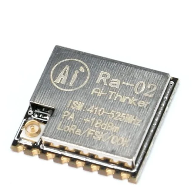 Alt view image 2 of 4 - 2Pcs SX1278 LoRa Ra-02 Wireless Module 433MHz Ra-02 Spread Spectrum Wireless Module Serial Port Adapter 3.3V UART Interface with Connector