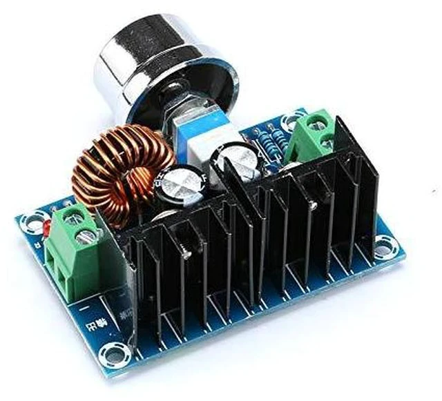 Alt view image 2 of 5 - 2pcs XH-M401 DC-DC 4-40V to 1.25-36V Step Down Buck Converter Power Supply Module XL4016E1 PWM Adjustable Step Down Board 8A 200W