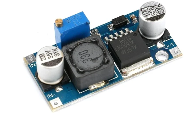 Alt view image 2 of 6 - 6 Pack DC-DC Adjustable Boost Module XL6009 Power Supply, 4A Current, 3.5V-32V Input, 6V-35V Output