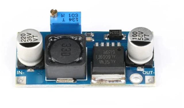 Alt view image 5 of 6 - 6 Pack DC-DC Adjustable Boost Module XL6009 Power Supply, 4A Current, 3.5V-32V Input, 6V-35V Output