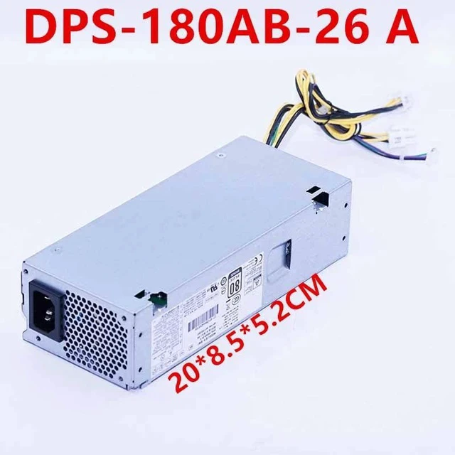 Alt view image 2 of 5 - DPS-180AB-26 A 901765-003 DPS-180AB-26A 180W Original New Power Supply for H P Pro Desk 600G3 280G3 400G5 SFF
