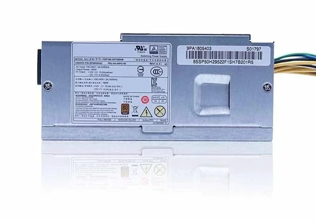 Alt view image 3 of 6 - PSU 210W Power Supply FSP210-20TGBAB FSP210-20TGBAA 54Y8977 PA-2221-3 PCE025 HK310-71PP 00PC746