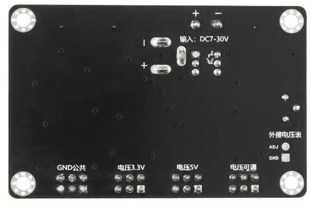 Alt view image 4 of 5 - LM2596 DC to DC Adjustable Converter Voltage Regulator DC3.3V DC5V 7-30V Power Supply Converter Module YR-2596