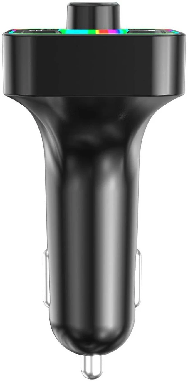 Alt view image 5 of 7 - F3 Car Bluetooth MP3 Player FM Transmitter, U-Disk Music Player, PD Fast Charger, Hands-Free Call Receiver
