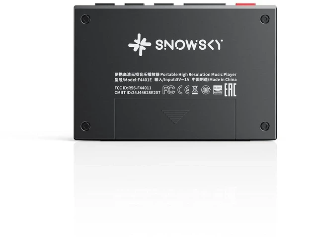 Alt view image 4 of 4 - SnowSky/ Echo MINI HiFi Bluetooth MP3 Player, 15Hours Playback, Independent Volume Control with 3.5mm/4.4mm Headphones Outputs (Black)